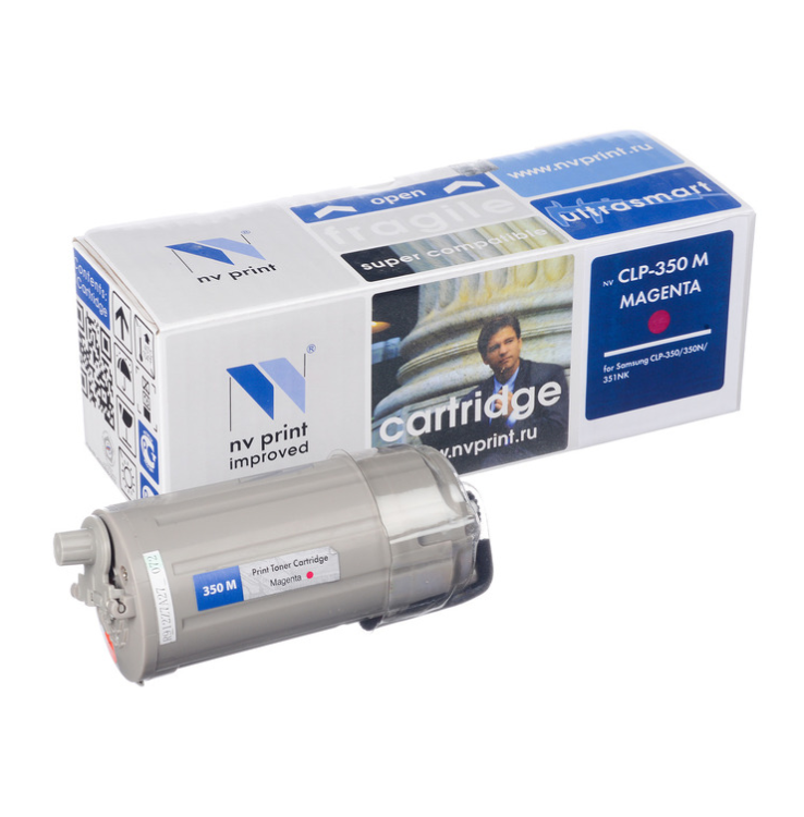 Тонер-картридж Samsung CLP-350M красный NV Print (CLP-350/350N/351NK) 2000страниц Тонер-картридж Samsung CLP-350M красный NV Print (CLP-350/350N/351NK) 2000страниц