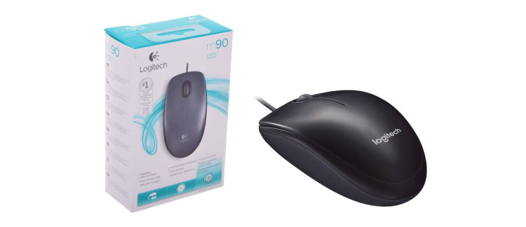 Мышь Logitech M90 USB черная оптическая 1000dpi Мышь Logitech M90 USB черная оптическая 1000dpi