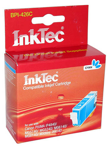 Картридж Canon CLI-426 синий InkTec с чипом (PIXMA iP4840/ MG5140/ MG5240/ MG6140) Картридж Canon CLI-426 синий InkTec с чипом (PIXMA iP4840/ MG5140/ MG5240/ MG6140)