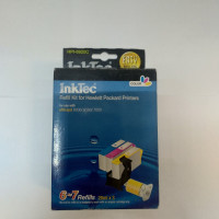 Заправочный набор к HP 920 (CD972AN) цветной InkTec (20ml x 3 С/M/Y, + запр станция)