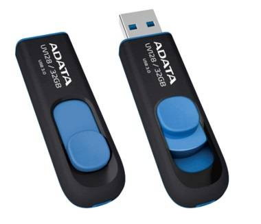Флеш-накопитель 128Gb USB3.2 ADATA UV128 черный/синий