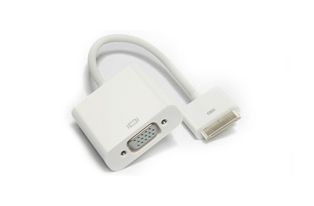 Кабель VGA-IPAD 0.2м KRAULER для подключения IPhone, IPad, IPodTouch к VGA Кабель VGA-IPAD 0.2м KRAULER для подключения IPhone, IPad, IPodTouch к VGA