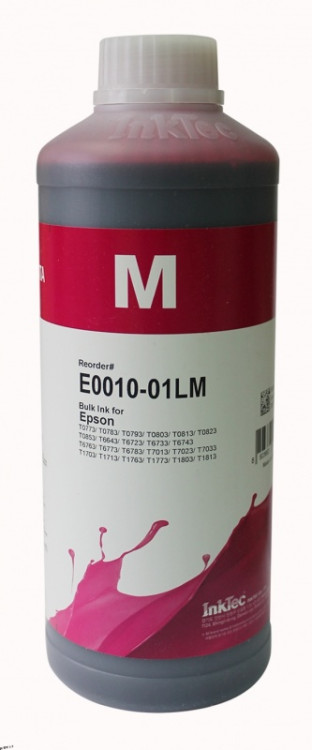 Чернила InkTec 1л E0010-01LM красные (Еpson T0823)