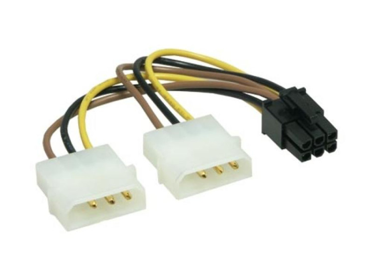 Кабель питания для видеокарты 6pin Кабель питания для видеокарты 6pin