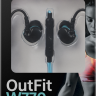 Наушники вкладыши вакуумные с микрофоном Defender OutFit  W770 черный+голубой, 1.5м, для смартфонов